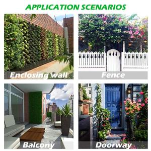 Jardinière murale horizontale en tissu non tissé biodégradable, sacs de culture suspendus pour jardin, jardinière murale pour jardin - Product Image 6