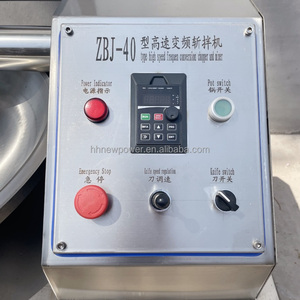 Automatic Meat Bowl Cutter Professional Vegetable Chopper Mixer Stainless Steel High Speed Meat Bowl <b>Chopping</b> Cutter <b>Machine</b> - Product Image 2