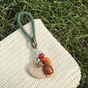Wholesale Ethnic Natural Fruit Shell Key Ring <b>Wind</b> <b>Chime</b> DIY Bodhi Seed Bead Handicraft Accessory - Product Image 6