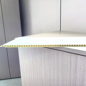 Pannello Murale <span class=keywords><strong>in</strong></span> <span class=keywords><strong>PVC</strong></span> Impermeabile, Ignifugo e Resistente all'Umidità, Pannello Murale SPC, Pannello a Nido d'Ape - Product Image 1