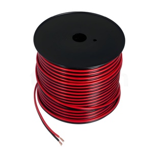 Cable de Altavoz CCA con Aislamiento de PVC, Sin Blindaje, 14AWG/16AWG/18AWG, Rojo y Negro, para Sistemas de Altavoces y Computadoras - Product Image 6