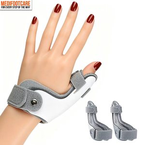 Férula Espica para Pulgar, Soporte Ajustable para Muñeca y Pulgar para Alivio del <span class=keywords><strong>Dolor</strong></span> por Artritis, <span class=keywords><strong>Dedo</strong></span> en Gatillo, Tendinitis, Esguince y CMC - Product Image 1