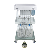 Unités de turbine dentaire mobiles, chariots de livraison pour dentistes, compresseur d'air silencieux