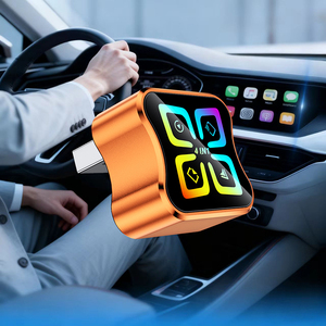 Adaptateur CarPlay Mini Plug&Play personnalisable en usine, CarPlay sans fil, Android Auto, Mirror Link, AirPlay, adaptateur CarPlay 4 en 1 - Product Image 1