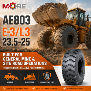 ยางรถตักหนักสำหรับงานหนัก ขนาด 23.5-25 รุ่น AE803 ลาย E3/L3 20PR สำหรับงานเหมืองและก่อสร้าง - Product Image 4