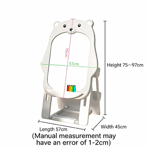 Tablette de <span class=keywords><strong>dessin</strong></span> magnétique pliable pour enfants, bloc de <span class=keywords><strong>dessin</strong></span> effaçable pour bébés, ensemble de jouets éducatifs d'écriture - Product Image 5