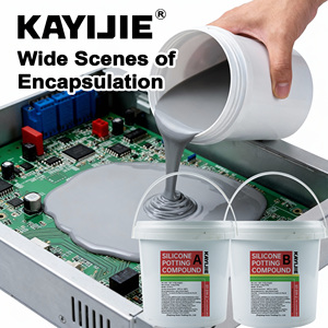 KAYIJIE ST-319-2 <strong>Silicone</strong> <strong>Rubber</strong> Potting Compound Electric Conductive <strong>Rubber</strong> for Electronic Modules - Product Image 3