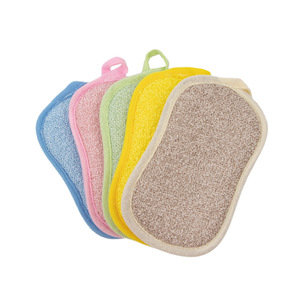 Éponge de lavage de vaisselle rectangulaire double face, tampon de nettoyage multi-usages pour casseroles et poêles - Product Image 3