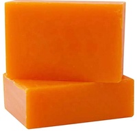 Vente en gros de savon de bain de beauté enrichi en vitamine E parfumé au miel et à la papaye avec logo personnalisé luxueux