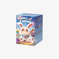 Оригинальный набор POP MART League of Legends Clash of the Cuties, 12 шт., полный комплект, коллекционные фигурки Q-версии в слепых коробках, милый подарок