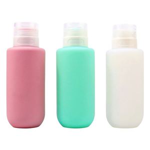Multi-functional Large Travel Silicone Squeeze <b>Bottle</b> and Container Leak Proof Silicone Travel <b>Bottles</b> <b>200ml</b> 6oz for Toiletries - Product Image 1