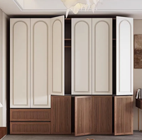 Armoire modulable, chambre à coucher, style antique, usage domestique économique