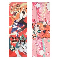 Affiches murales anime personnalisées Vograce, papier épais de haute qualité, imperméables, écologiques, cartes d'exposition imprimées avec logo personnalisé, format long