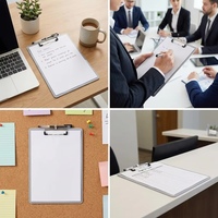 Porte-documents mural A4 grande capacité à prix de gros, durable, avec porte-stylo intégré pour blocs-notes
