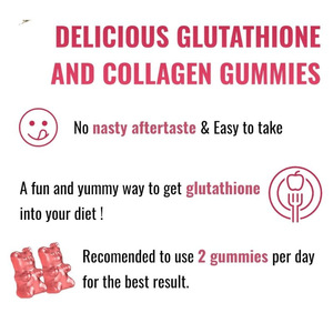 Gomitas de Glutatión, 60 Unidades, Apoyo para Aclarar la Piel, Fabricante OEM, Antioxidante, Desintoxicante Hepático, Suplemento Masticable para un Brillo Radiante - Product Image 5