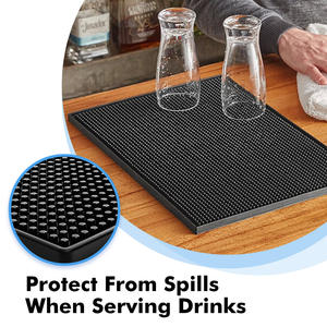 Tapis de bar en caoutchouc PVC souple moderne écologique avec <span class=keywords><strong>logo</strong></span> personnalisé <span class=keywords><strong>Jagermeister</strong></span> - Product Image 3