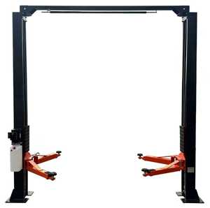 Pont élévateur à deux poteaux gain de place, marqué CE, 4,5 T, levage rapide pour atelier automobile - Product Image 1