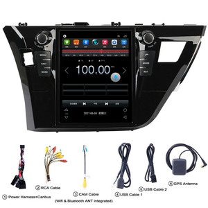 Système Android à écran tactile UPSZTEC Tesla, lecteur vidéo de voiture GPS DVD spécial pour Toyota Corolla E170 <span class=keywords><strong>E180</strong></span> Levin 2014 2015 <span class=keywords><strong>2016</strong></span> - Product Image 2