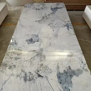 1220*2440 3mm UV Board Alternative Marble PVC Wall Panel High Gloss Acrylic Sheet