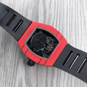 Montre tourbillon pour homme de haute qualité, montre mécanique squelette en fibre de carbone, montre de sport et d'affaires. - Product Image 5