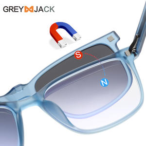 Gafas de Sol Grises Jack con Armazón TR, Protección UV400, Polarizadas, Anti Luz Azul, Estilo Femenino C1, Azul Mate - Product Image 4