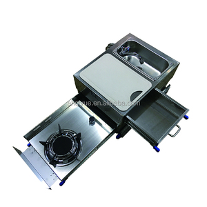 Évier cuisinière conception intégrée cuisine équipement de cuisson RV <span class=keywords><strong>camping</strong></span>-<span class=keywords><strong>car</strong></span> extérieur installations essentielles - Product Image 2
