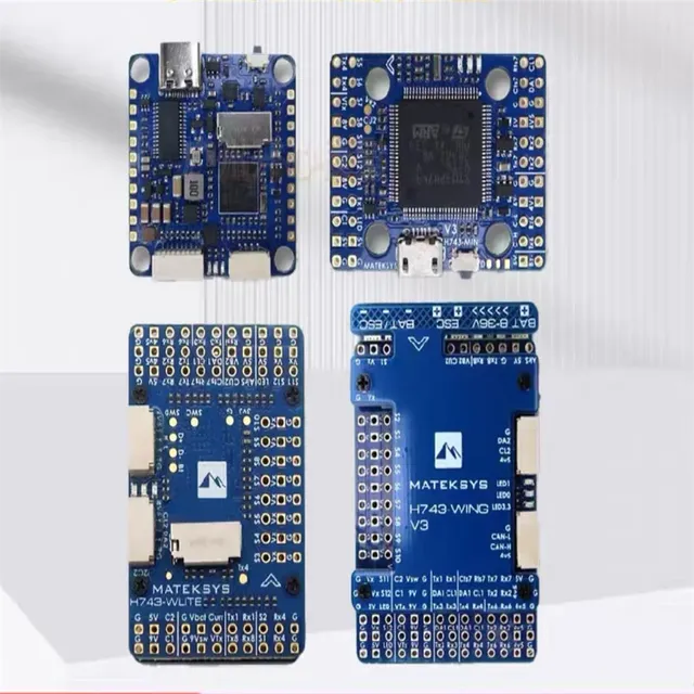 MATEK H743 SLIM-mini-Wing V3 Multirotor UAV FC 3-8S Fit 5inch 7inch Uav STM32H743 Flight Controller for FPV Racing Drone Parts