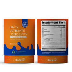 Durlevel Daily Ultimate Longevity, Polvo para Adultos con Quercetina y NAD+ para Vitalidad, Bienestar y Apoyo Inmunológico, Marca Personalizada OEM/ODM - Product Image 3