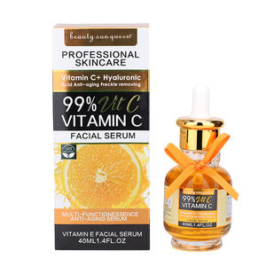 Çok fonksiyonlu Aloe Vera yüz Serum doğal bitki ekstraksiyon C vitamini E kollajen kaldır çil Anti kırışıklık yüz serumu - Product Image 4