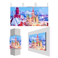 Écran LED d'intérieur Yushuo T3-P2.6 1000x250mm, léger, haute résolution, mural, avec contrôle par application, affichage publicitaire