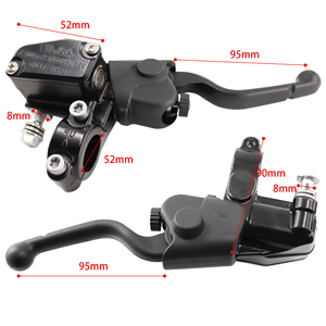 Aluminio Universal 22mm motocicleta de carreras colorido motocicleta freno hidráulico bomba de cilindro maestro palanca derecha CNC para <span class=keywords><strong>KTM125</strong></span> - Product Image 5
