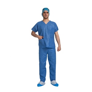 Nuova tuta chirurgica a maniche corte <span class=keywords><strong>per</strong></span> <span class=keywords><strong>medici</strong></span> infermieri divisa da <span class=keywords><strong>lavoro</strong></span> ospedaliero separata - Product Image 3