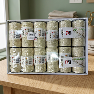 Cuerda de Algodón Hecha a Mano con Bobina de 75g, 12 por Caja, Suministros para Manualidades de Papel, Modelo 21610 - Product Image 3