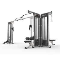 Équipement de gymnastique Machine de gymnastique multifonction musculation équipement de fitness station 5 stations multi jungle commerciale