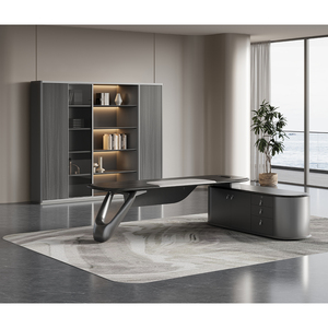 Schreibtisch Office Table L Shaped Modern Office Furniture Commercial Executive Ceo <b>Desk</b> Escritorio De Oficina Office <b>Desks</b> Set - Product Image 3