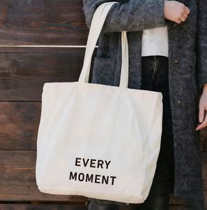 Promotional Cute Custom Logo Print Size Washable Durable Blank Tote Cotton Shopping Canvas <b>Bag</b> - Product Image 1