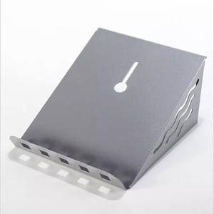 Huibaili Telephone Holder Box <b>Silver</b> White Cold Rolled Steel Modern Simple Commercial Office Use - Product Image 3