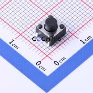 TSD003A05526A02 Tactile Switch SMD-4P,6x6mm Switch Round Button 2.6N Vertical Mount 6mm - Product Image 1