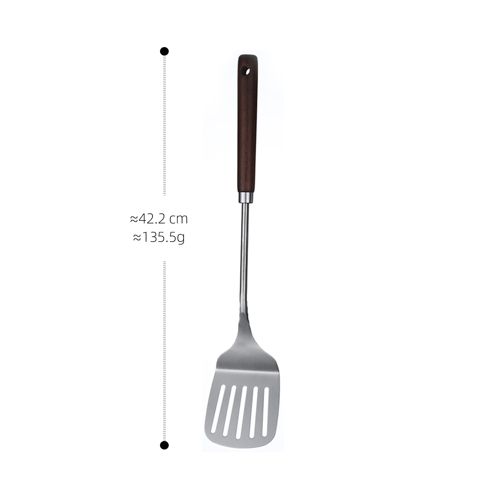 Spatule à friture en argent