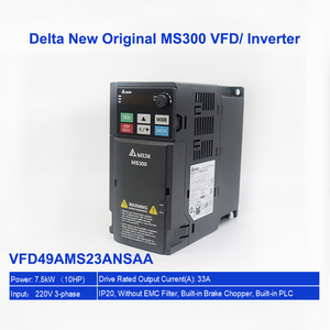 Variador de Frecuencia VFD49AMS23ANSAA 11KW 220V Trifásico Delta Compacto con PID Integrado para Motores de Bombas IP20 - Product Image 1