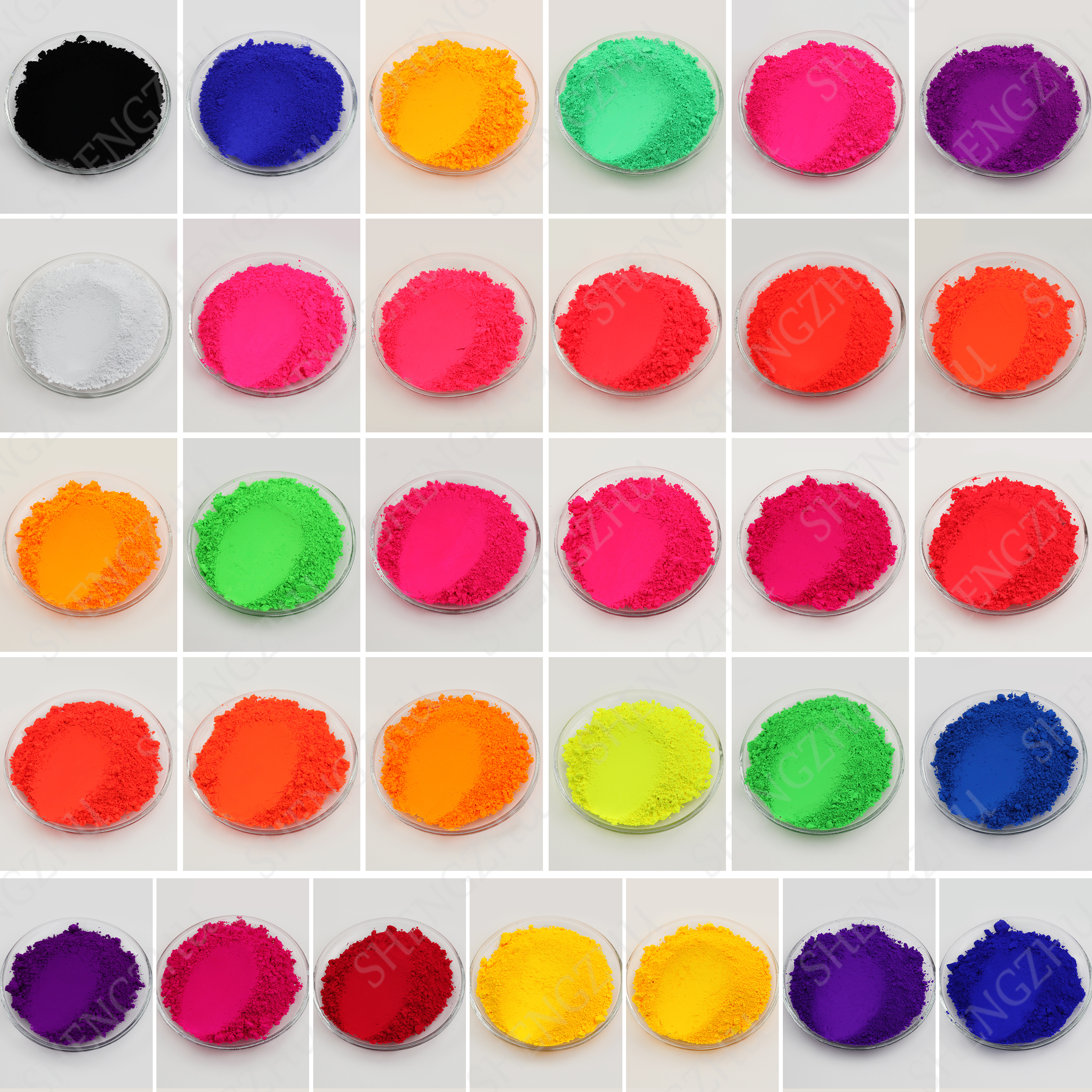 BULK Day Luminous fluorescente Powder Colorful Neon Arylic Nail Art Pigment Powder