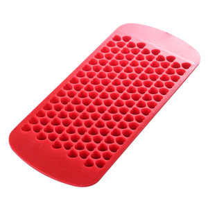 Gadget da cucina all'ingrosso bar facile da raffreddare piccolo mini stampo per ghiaccio 150 griglie mini vassoio per cubetti di ghiaccio in Silicone a forma di cuore