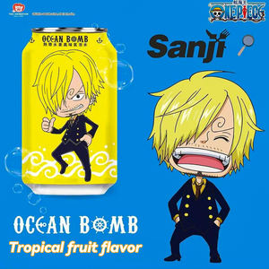 Ocean Bomb 330ml Taiwán Sailor Moon Cco-marca Modelo Bebidas exóticas Refrescos - Product Image 4