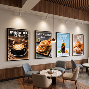 Boîte à lumière LED ultra-mince A4 A3 A2 A1 pour publicité LED, cadres d'affichage LED pour magasins - Product Image 6