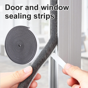 도어 및 창 브러시 씰 스트립 울 탑 파일 날씨 스트립 먼지 방지 울 파일 씰 브러시 도어 및 창 브러시 스트립 - Product Image 2