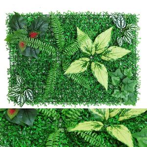 Mur végétal en plastique pour fond de scène, porte, simulation de plantes, gazon artificiel, pour magasin, mur de plantes artificielles en gros - Product Image 2