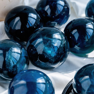 Esfera de Cristal Natural Pulida, Piedra de Sangre Africana Natural, Esfera de Tamaño Mediano, Venta al por Mayor, Bola de Materiales Mixtos para Colección - Product Image 2
