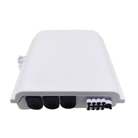 RTXMC Abs 8 Port Caixa Cto Fiber Terminal Box Fiber Optic Box Nap Ftth Box 1*8 Plc Splitter Factory Supply Bon Prix Pc Ip65