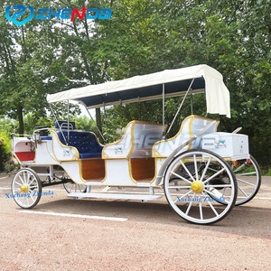 Carruaje Turístico Azul Personalizado de Tres Filas/Carruaje Turístico de Alta Calidad para Vacaciones/Carruaje Eléctrico Directo de Fábrica - Product Image 6