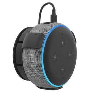 Speaker Wall Mount Stand Hanger for <strong>Alexa</strong> Dot <strong>3Rd</strong> <strong>Generation</strong> Indoor Sound Box Case Holder Dot 3 With Screws - Product Image 5